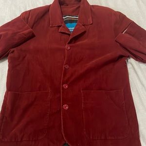 Corduroy red/orange jacket